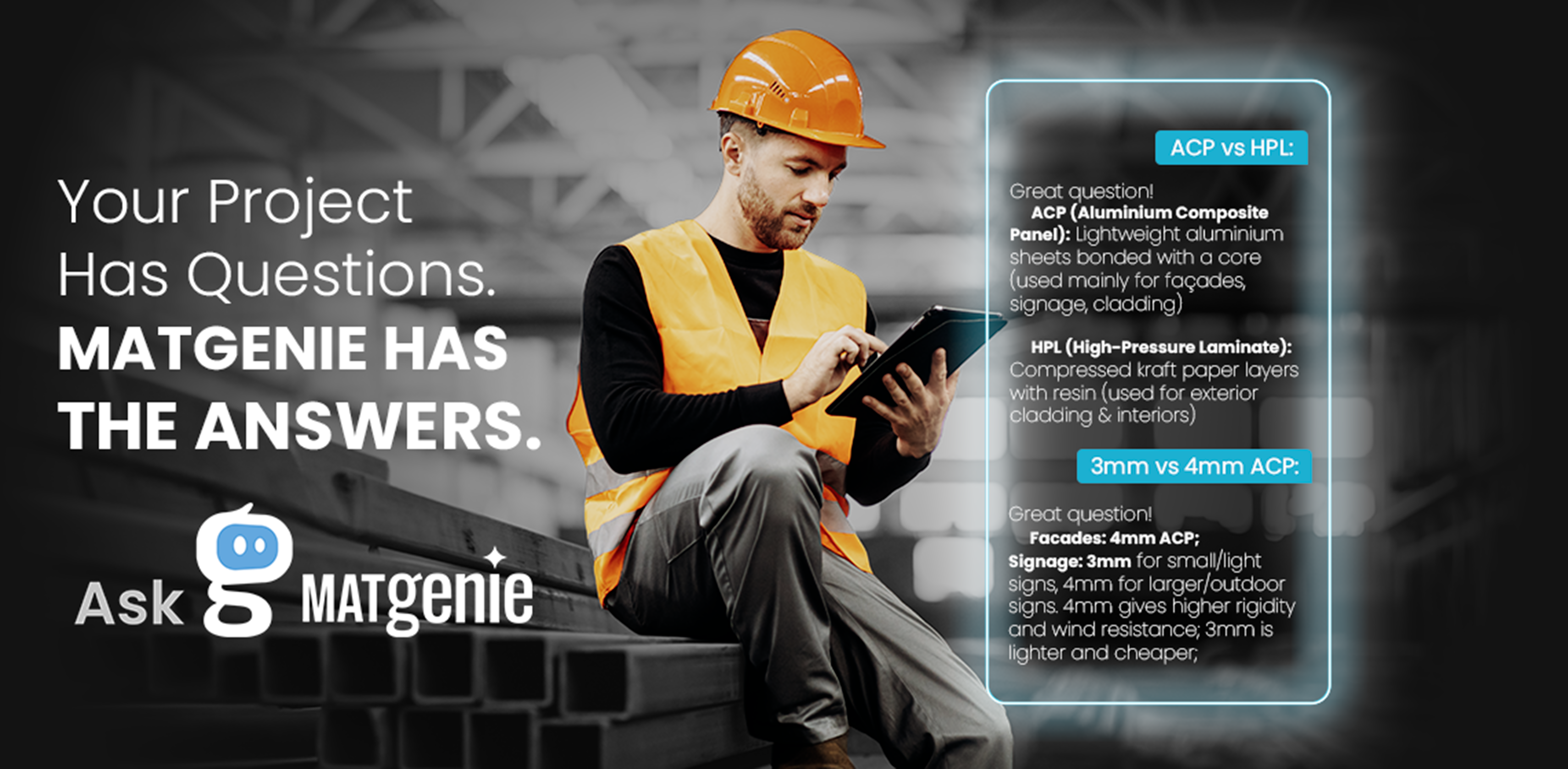 MATgenie App Interface